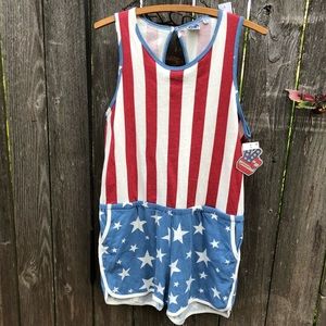 NWT Junk Food Romper size large